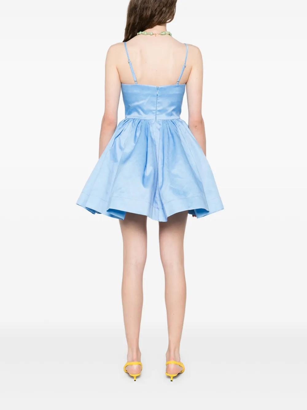 ALEMAIS Mini-jurk met bloemenprint Blauw