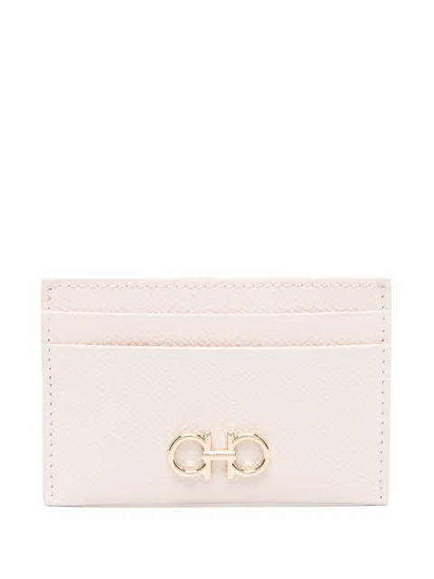 Ferragamo tarjetero con logo