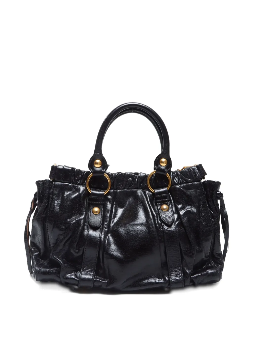 Miu Miu Pre-Owned 2010-2020 leather tote bag | Image 2