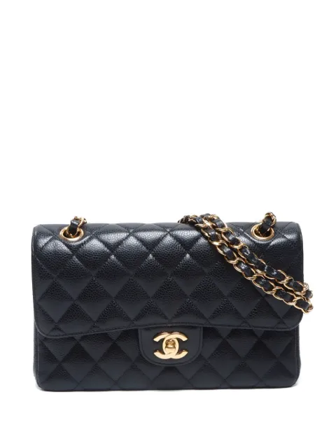 CHANEL Pre-Owned 2016-2017 nedium Classic Flap shoulder bag