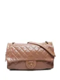 CHANEL Pre-Owned 2012-2013 Matelasse shoulder bag - Brown