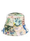 ALEMAIS patchwork bucket hat - Neutrals