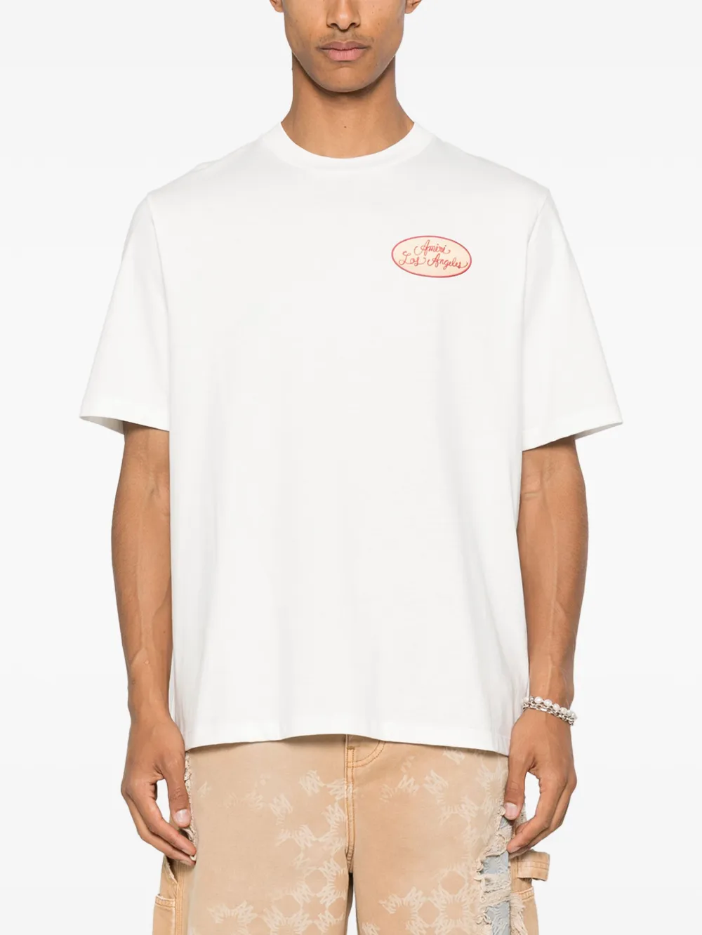 AMIRI Katoenen T-shirt Wit