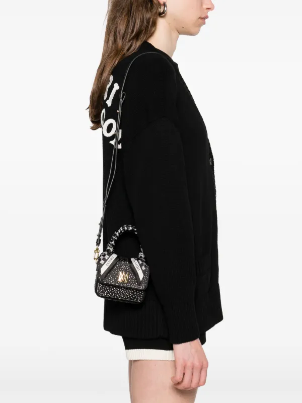 AMIRI rhinestone-embellished Mini Bag | Black | FARFETCH