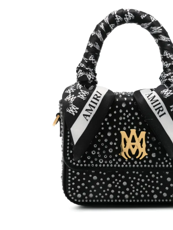 AMIRI rhinestone-embellished Mini Bag | Black | FARFETCH