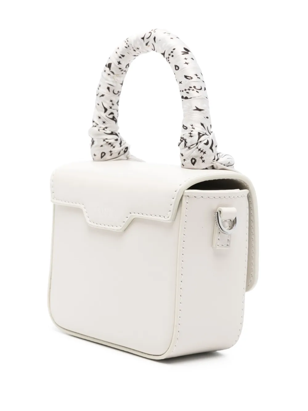 AMIRI Leren mini tas Beige