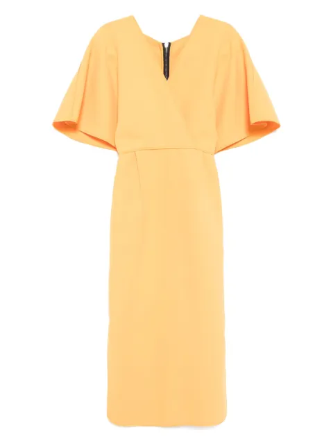 Maticevski v-neck short sleeves dress
