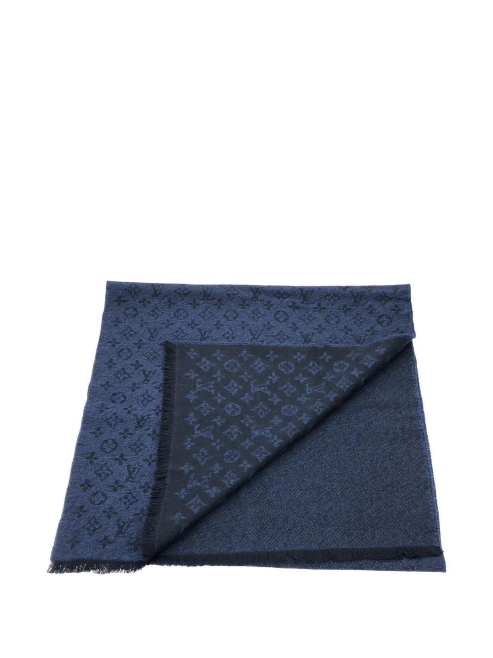 Louis Vuitton Pre-Owned 2015 スカーフ - ブルー Louis Vuitton Pre-Owned 2015 スカーフ - ブルー