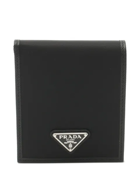 Prada Pre-Owned 2020s triangle-logo wallet