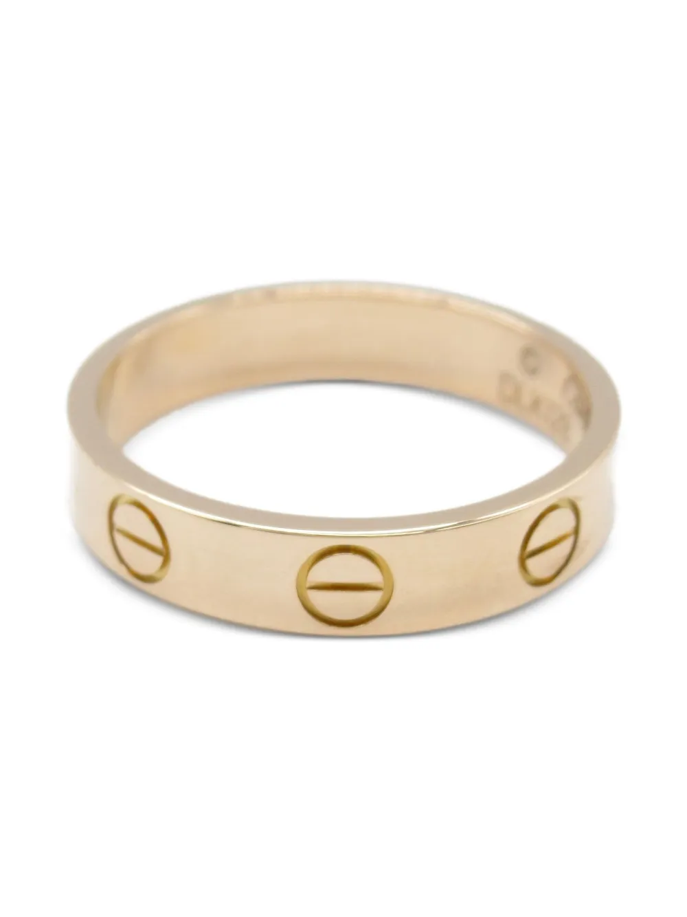 Cartier 2010s 18K rose gold mini Love ring | Gold | Image 1