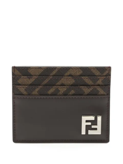 Fendi Pre-Owned 2020s FF-plaque cardholder