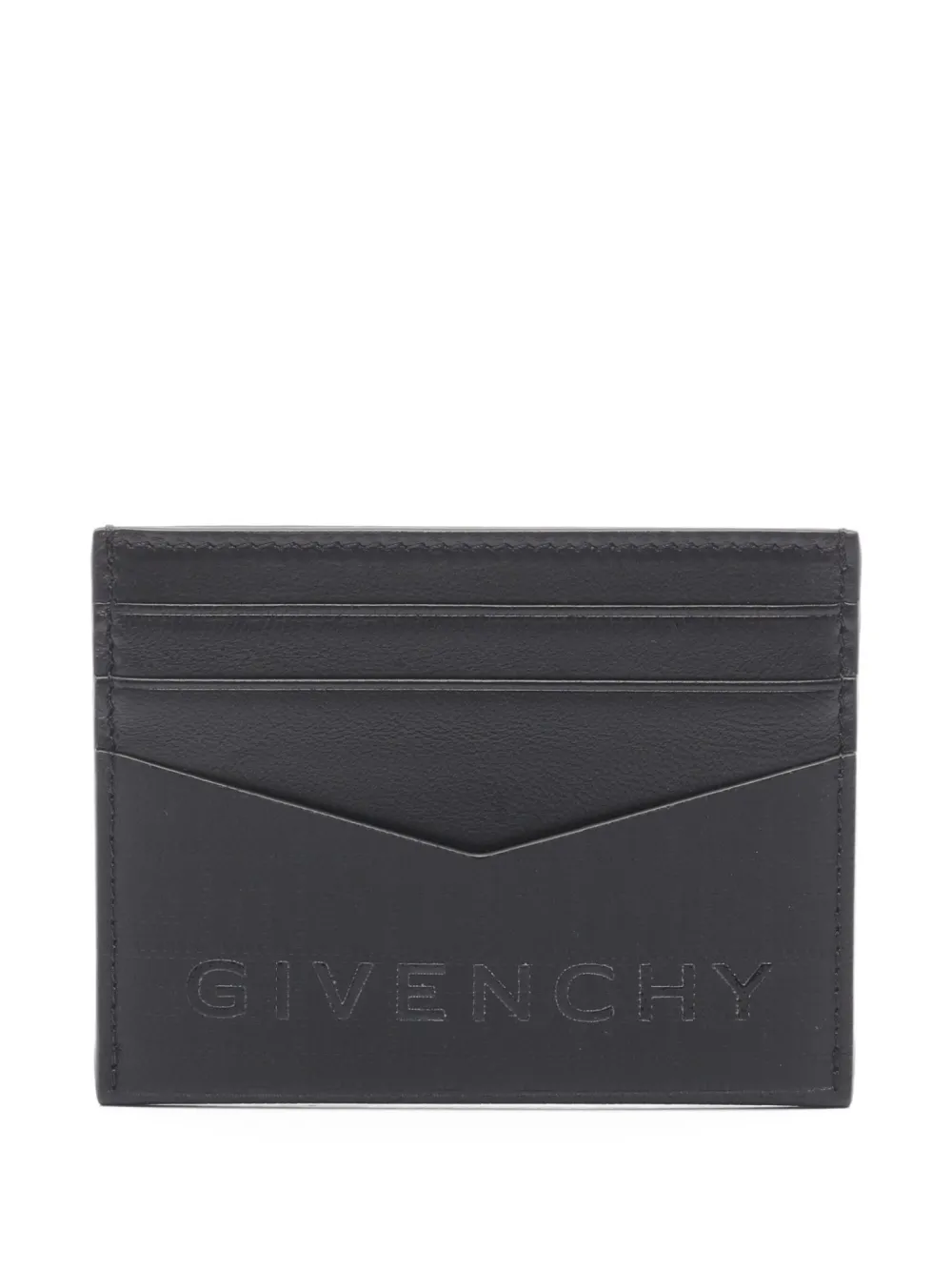 Givenchy Pre-Owned 2020s logo-embossed cardholder | Black | Image 1