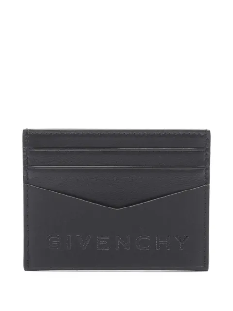 Givenchy Pre-Owned 2020s logo-embossed cardholder