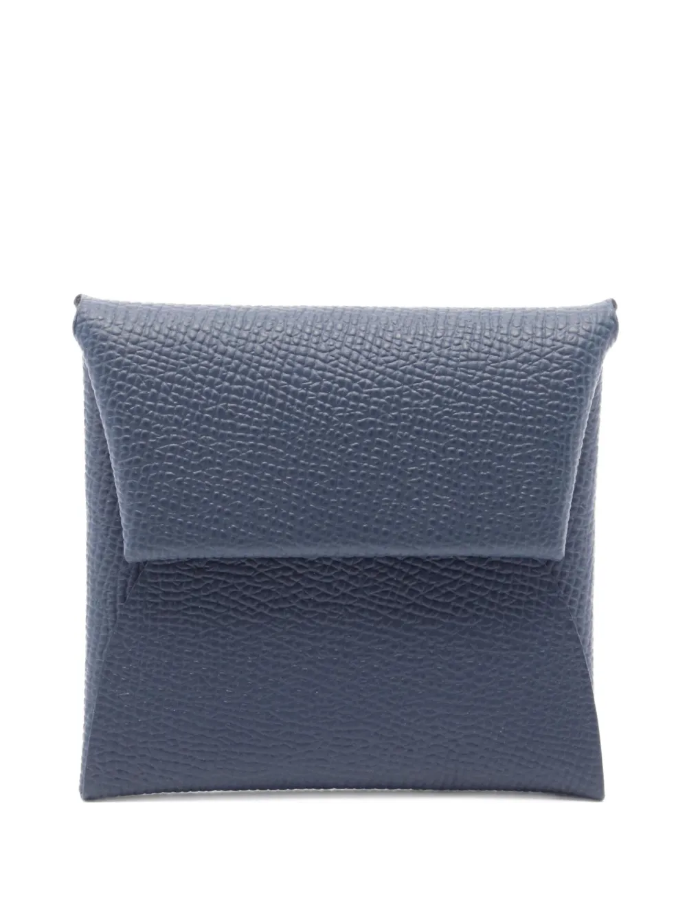 Hermès Pre-Owned 2024 Bastia leather pouch | Blue | Image 1
