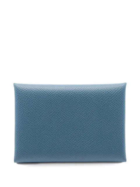 Hermès Pre-Owned 2024 Calvi Duo card holder