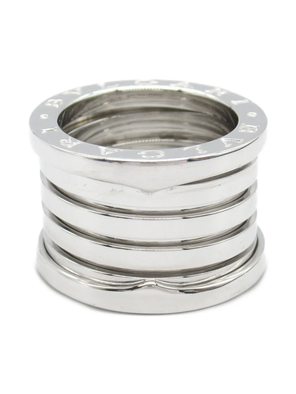 Bvlgari Pre-Owned 2010s 18kt white gold B.zero1 ring | Women | Image 2