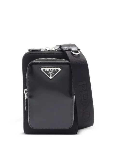Prada Pre-Owned sac à main à plaque logo (années 2020)