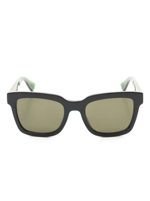 Gucci Pre-Owned lunettes de soleil carrées Wellington (années 2020)