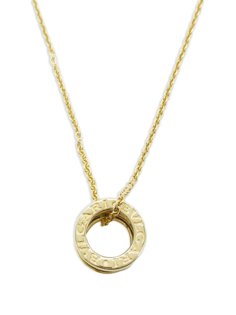 Bvlgari Pre-Owned 2010s 18K yellow gold B.zero1 necklace | Gold | Image 1