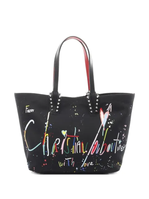 Christian Louboutin Pre-Owned 20s Cabata logo-print small bag