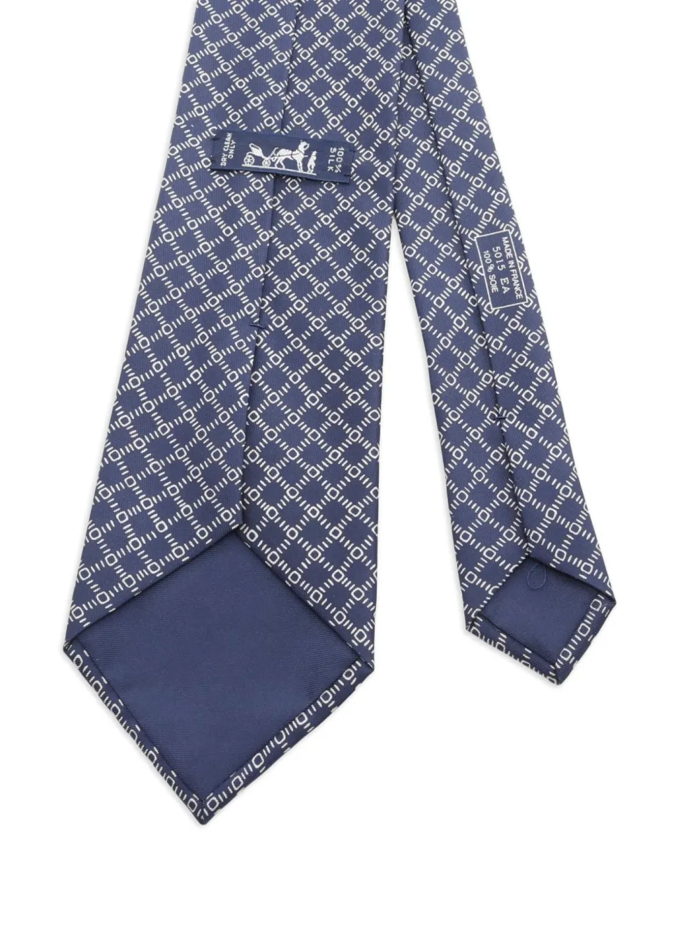 Hermès Pre-Owned 2010s deck-pattern silk tie | Image 2