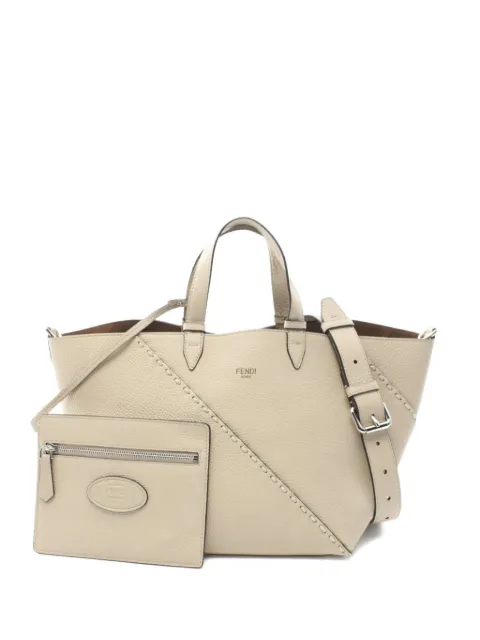 Fendi Pre-Owned 2020s セレリア ダイアゴナル 2way ハンドバッグ S