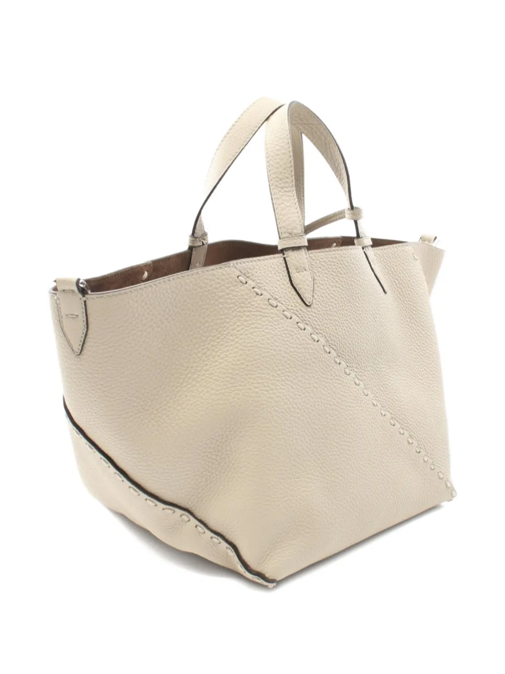 Fendi Pre-Owned 2020s small Selleria Diagonal two-way handbag | Pre-Owned | Image 2