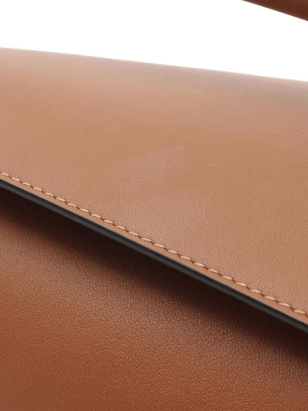 Loewe Pre-Owned 2020s パズル レザーハンドバッグ | ブラウン