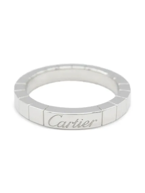 Cartier 2010's 라니에르 18K 화이트 골드 링