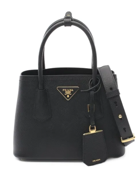 Prada Pre-Owned tote i Saffiano-læder fra 2020'erne