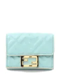 Fendi Pre-Owned 20s Baguette Micro Trifold leather wallet - Blue