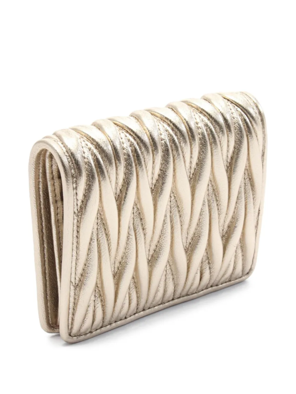 Miu Miu Pre-Owned 2020s matelasse wallet | Image 2