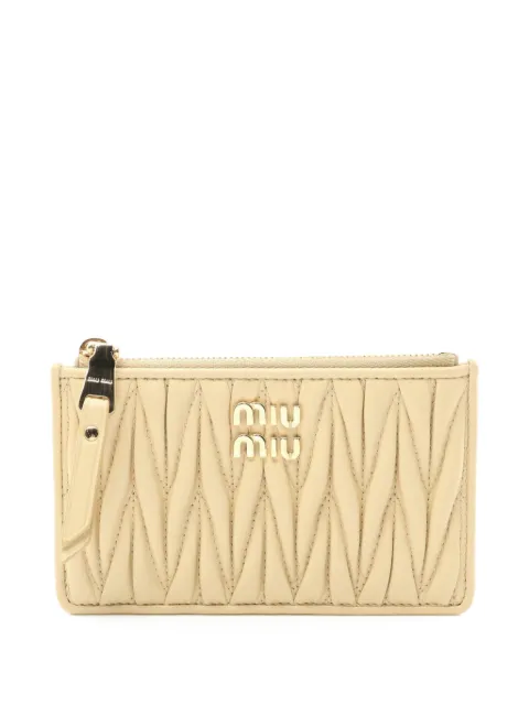 Miu Miu Pre-Owned 2020s Matelasse coin purse 