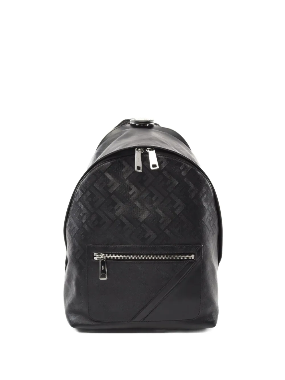 Fendi Pre-Owned 10s Chiodo Shadow Diagonal backpack | Black | Image 1