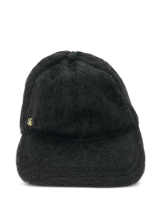 Gucci Mohair Baseball Cap Black NWT GUCCI MOHAIR-BLEND BASEBALL CAP SZ S BLACK 100  main image 3