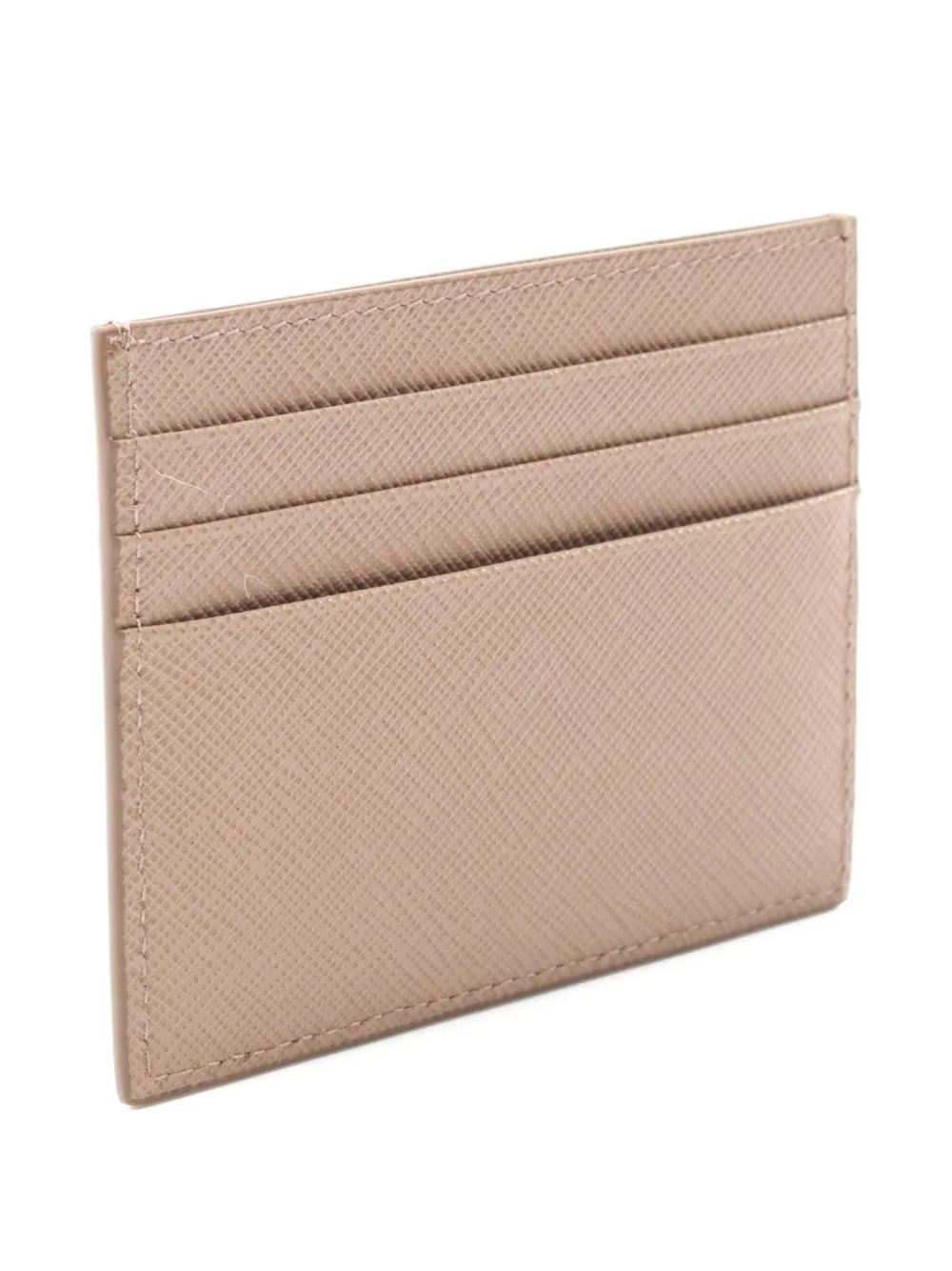 Prada Pre-Owned 2020s triangle-logo leather card case | Image 2