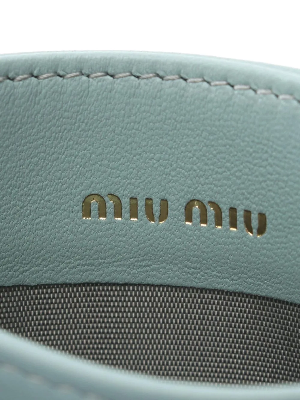 Pre-owned Miu Miu 2020s Matelasse Cardholder