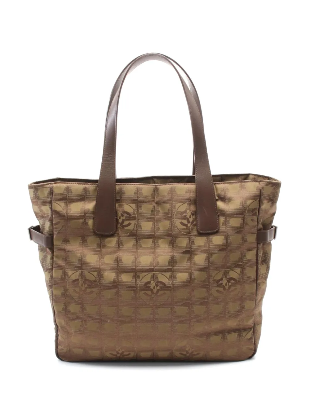 CHANEL Pre-Owned 2002-2003 New Travel Line Handtasche | Braun | Image 1
