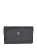 CHANEL Pre-Owned 2006-2008 Coco Mark flap wallet - Black