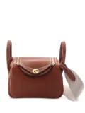 Hermès Pre-Owned 2024 mini Lindy shoulder bag - Brown