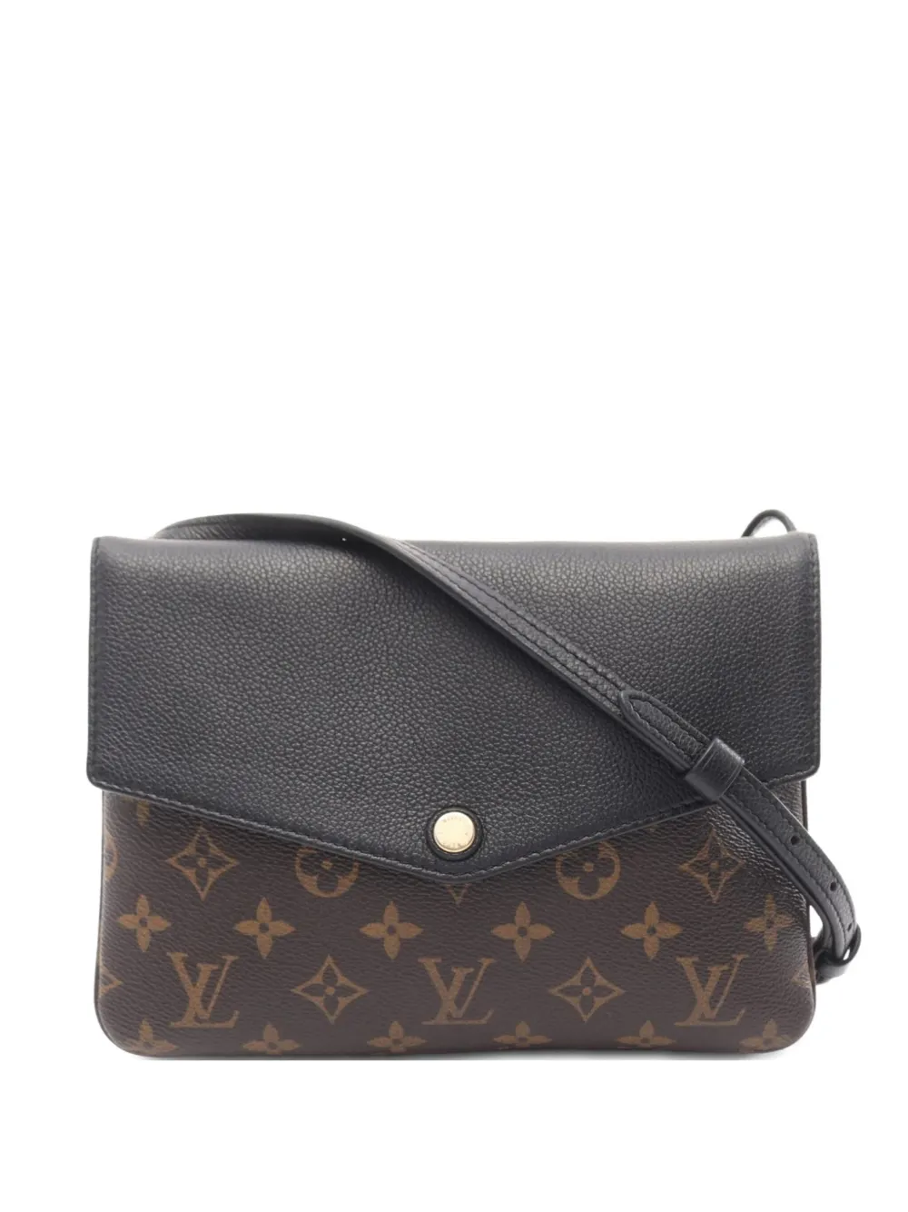 Louis Vuitton Pre-Owned 2016 Twice モノグラム ショルダーバッグ - ブラウン Louis Vuitton Pre-Owned 2016 Twice モノグラム ショルダーバッグ - ブラウン