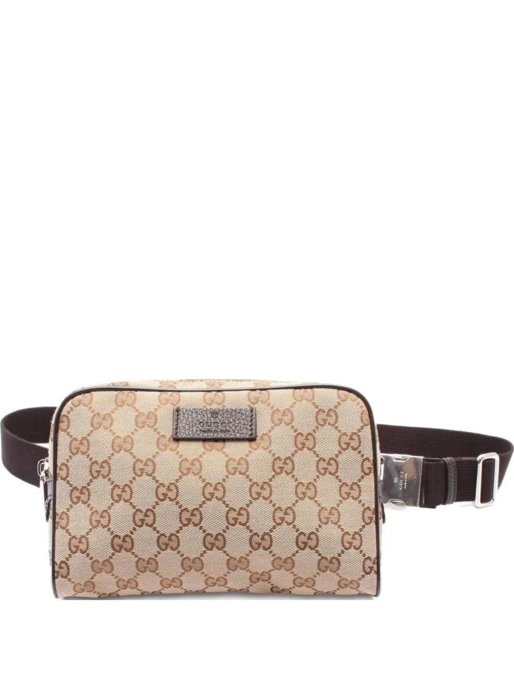 Gucci Pre-Owned 2010s monogram belt bag | Neutrals | Image 1