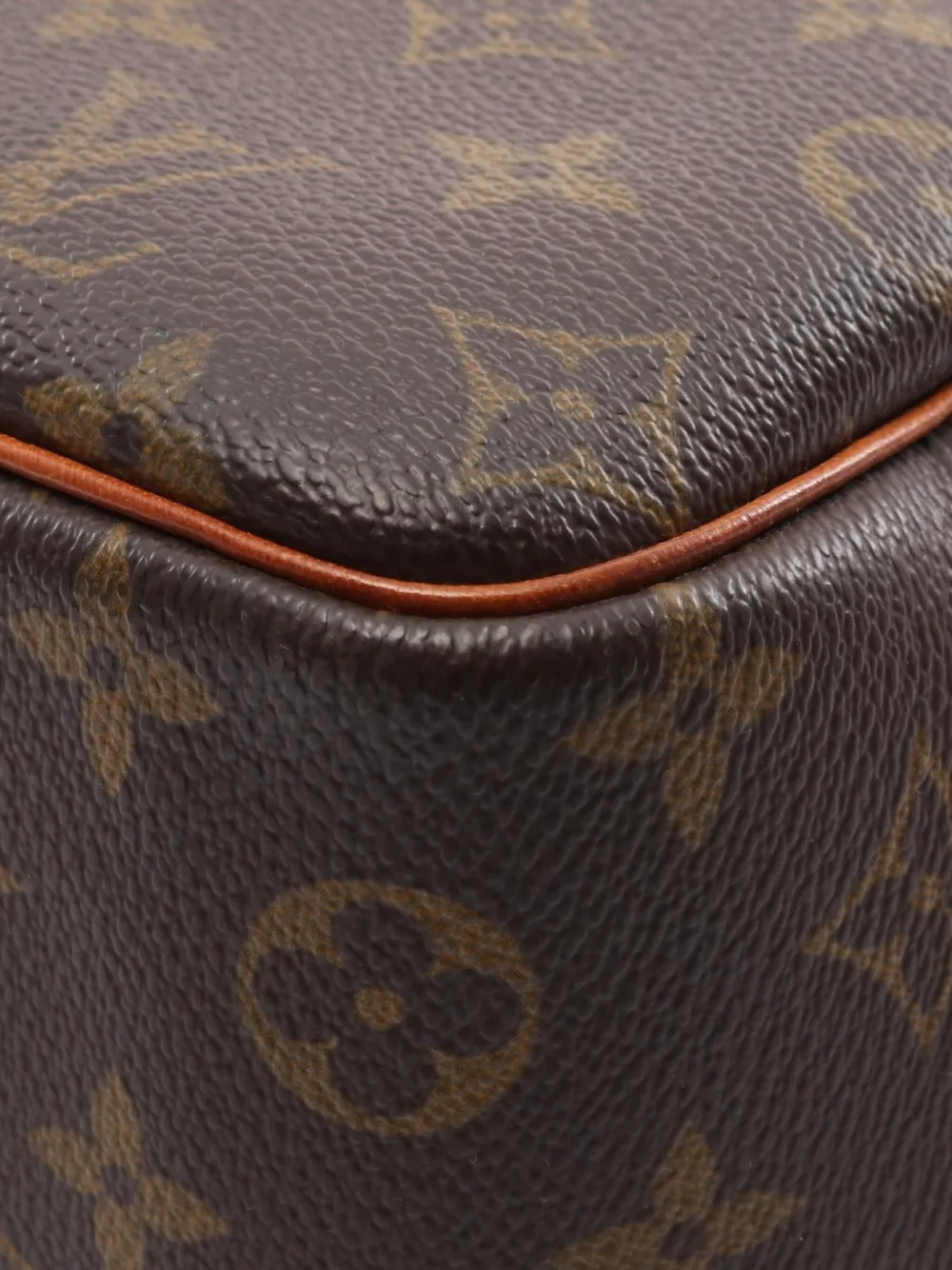 Pre-owned Louis Vuitton 1999 Deauville Bowling Vanity Monogram Handbag