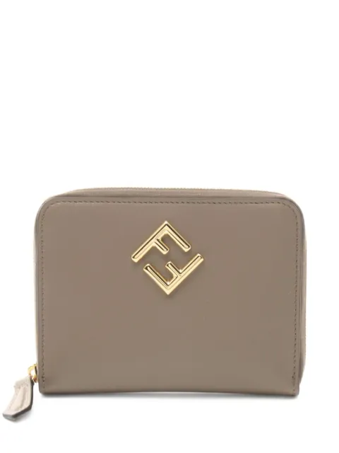 Fendi Pre-Owned 2020s FF Diamond wallet