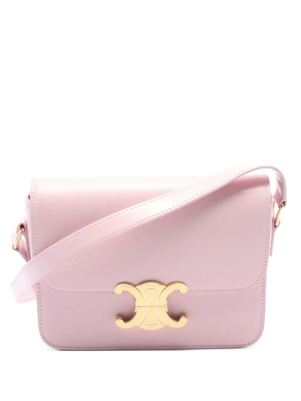 Céline Pre-Owned 2020s Triomphe ショルダーバッグ - ピンク Céline Pre-Owned 2020s Triomphe ショルダーバッグ - ピンク