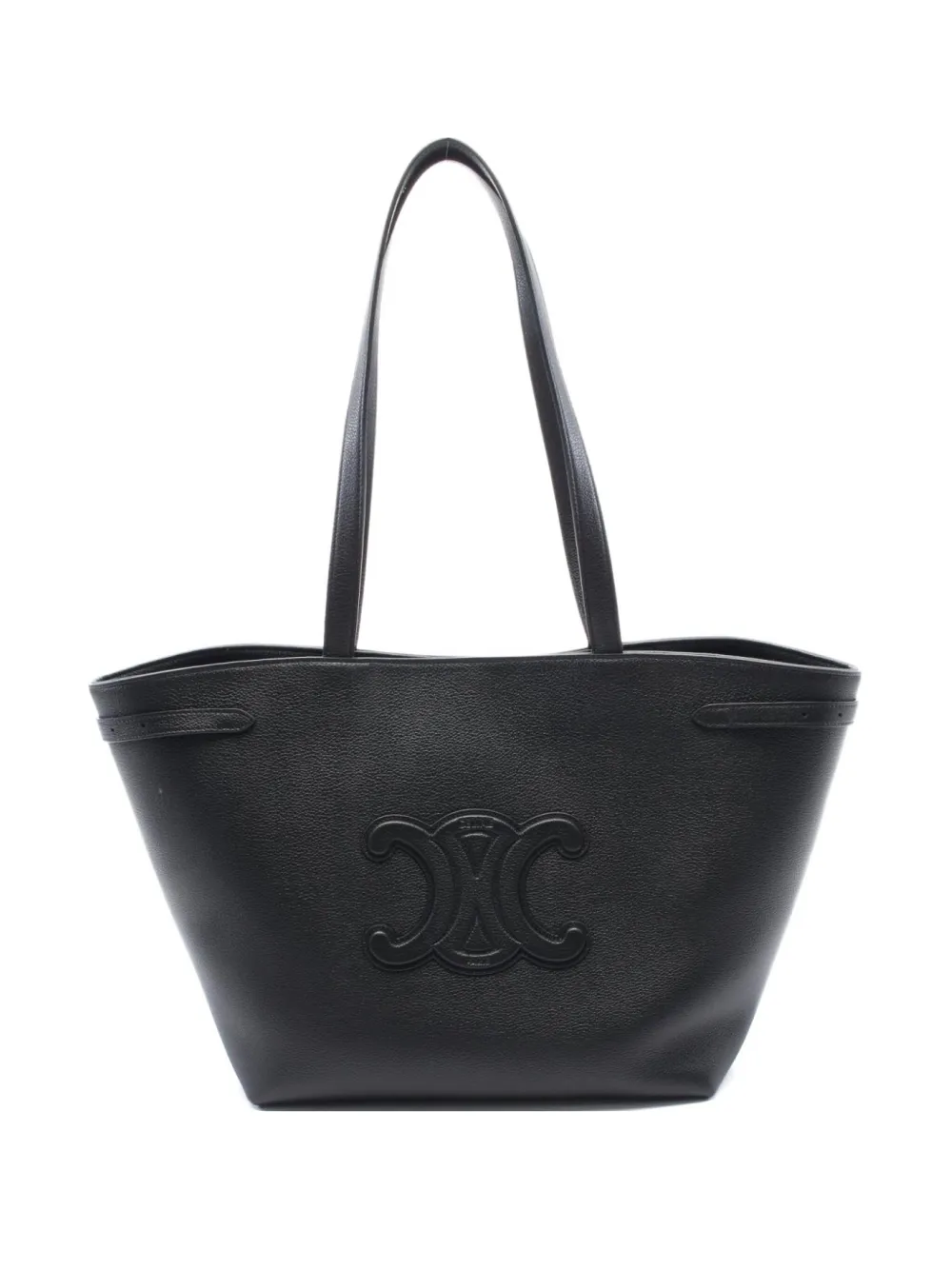 Céline Pre-Owned 2020s ヒポポタマス アナイス キュイル ハンドバッグ M - ブラック Céline Pre-Owned 2020s ヒポポタマス アナイス キュイル ハンドバッグ M - ブラック