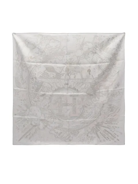 Hermès Pre-Owned وشاح 'بليز هولد ذا لاين' من عقد 2010