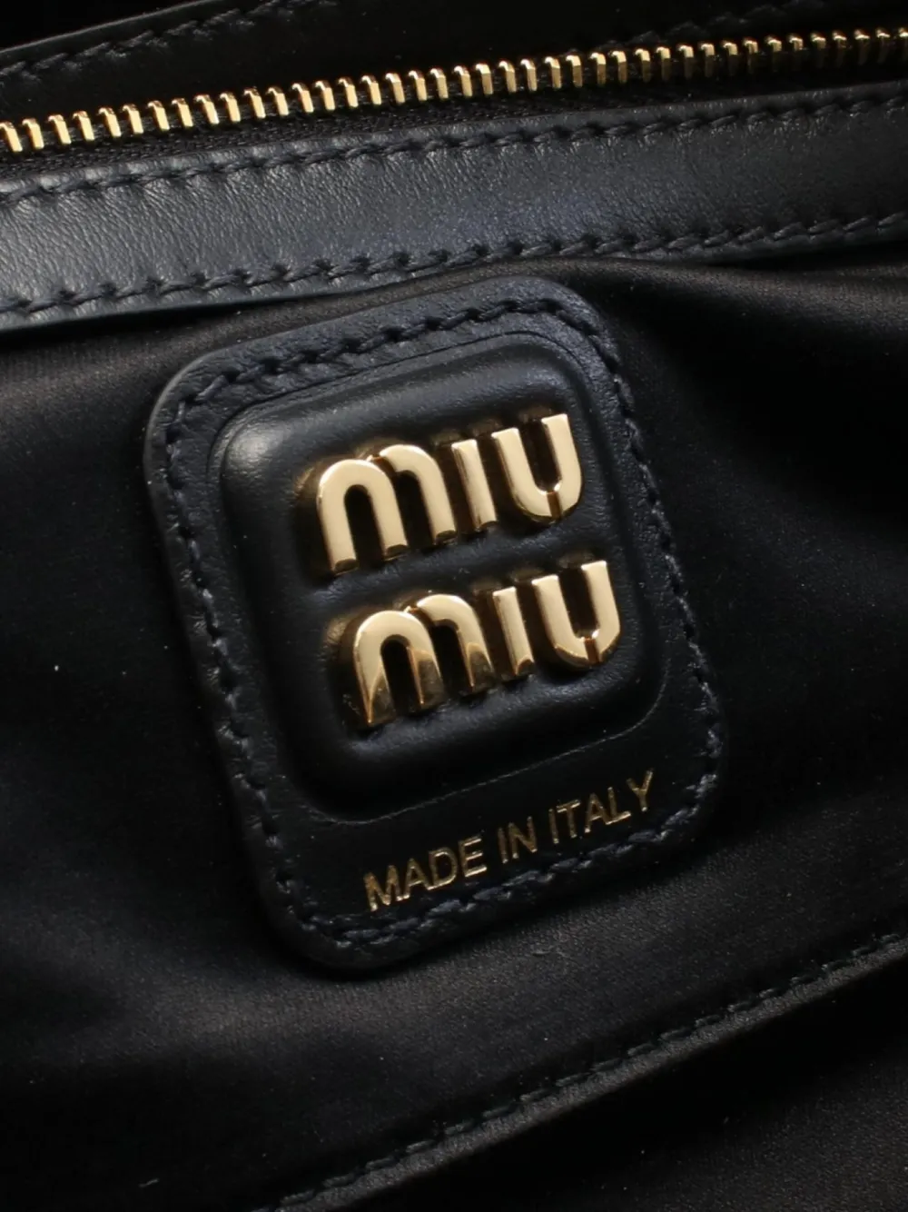 Pre-owned Miu Miu 2020s Small Bow Tote Bag