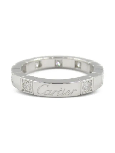 Cartier خاتم 'رانيار' ذهب أبيض عيار 18 مرصع بألماس من عقد 2010