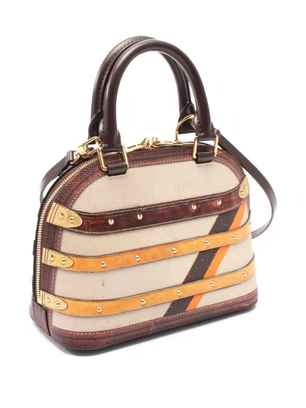 Louis Vuitton Pre-Owned 2018 Alma BB Time Trunk two-way handbag | Pre-Owned | Image 2